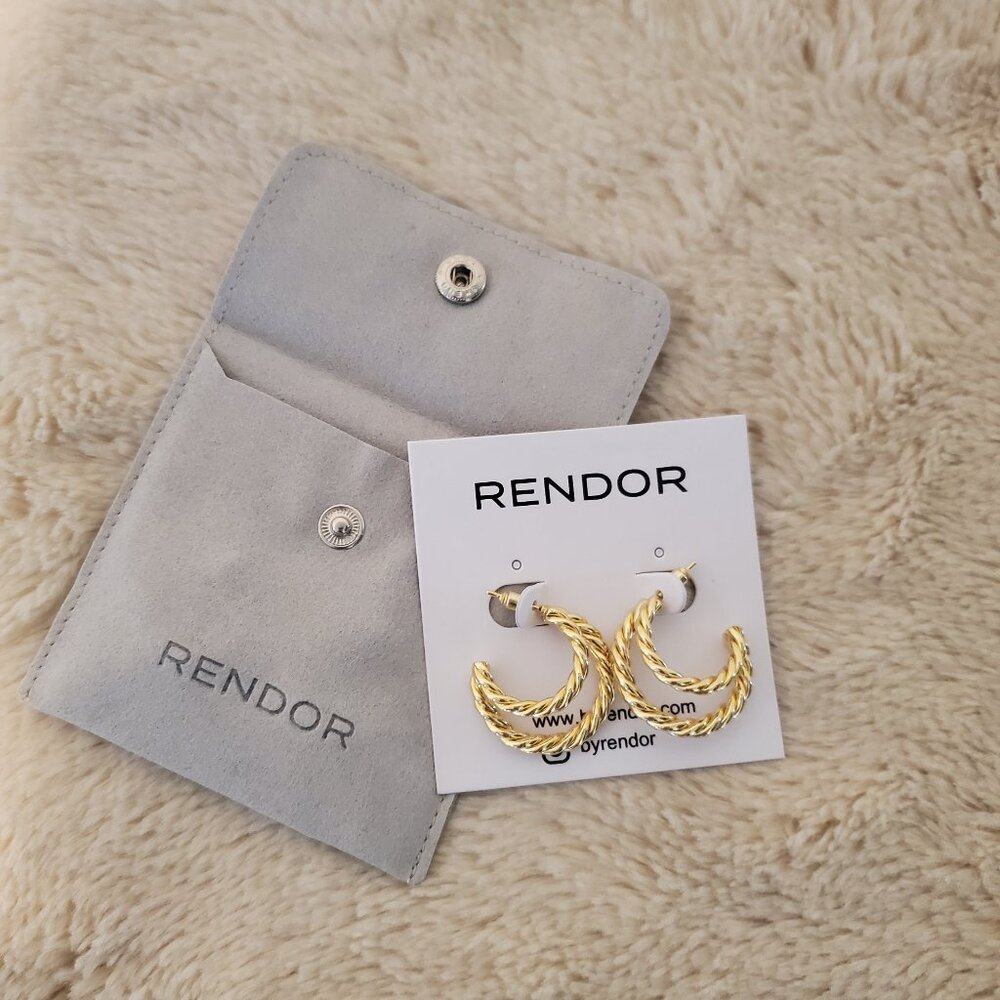 Rendor Gold Earrings